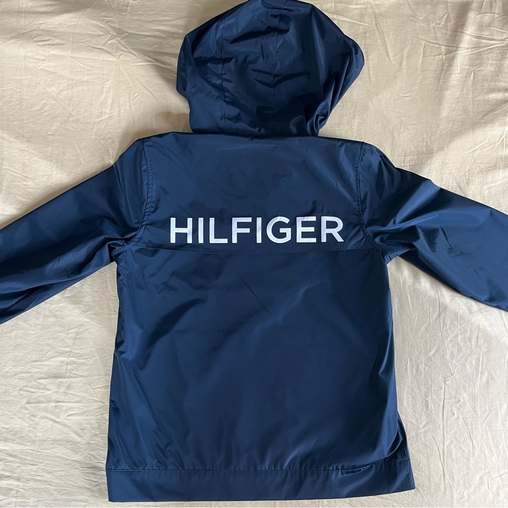 Tommy Hilfiger Sport Color Block Hooded Windbreaker - Picture 2 of 8